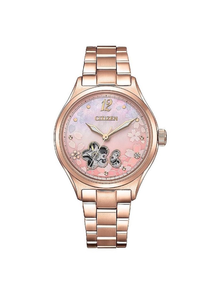 Nwt Citizen Automatic Mother Of Pearl Dial Ladies Watch